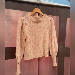 Madewell Puff Shoulder Sweater